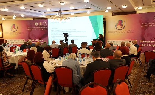 Candia sponsors the events of the 14th Conference of the Pediatric Society of Palestine